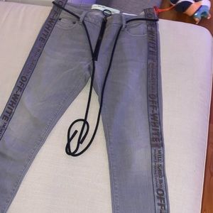 Off white jeans
